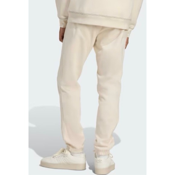 Adidas Essentials Sweatpants Cream Beige Mens Size 2XLT Joggers Lounge Pants NWT - Picture 10 of 16